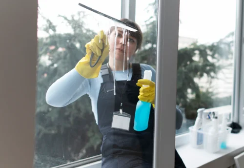 Nettoyage de vitres intérieures et extérieures à Us